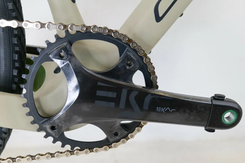 Limited Edition Tifosi Cavazzo Campagnolo Ekar 13 Shamal Wheelset Gravel Bike XS 52cm Toptube-3